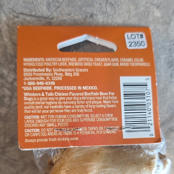 (J20) Beefhide Dog Bone - Chicken Flavor - Picture 3 of 4